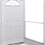 Doors and Windows Kinro Series 7660 Right Hand 34″ x 76″ with Sunburst Lite