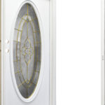 Doors and Windows Kinro Series 7660 Right Hand 34″ x 76″ with Full Oval Lite