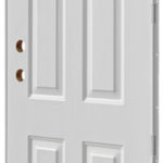 Doors and Windows Kinro Series 5500 Outswing Steel Door Outswing Steel Entry Door, Left-Hand 32″ x 72″ 4-Lite