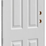 Doors and Windows Kinro Series 5500 Outswing Steel Door 6-Panel Outswing Steel Entry Door, Right-Hand 36″ x 80″