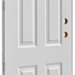 Doors and Windows Kinro Series 5500 Outswing Steel Door 6-Panel Outswing Steel Entry Door, Right-Hand 36″ x 80″