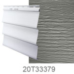 Addison Heights T3.3 Siding Seagrass 0.040 Cedar Emboss 040 T3.3  SEAGRASS 79