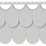 NoviShake HR Half Round Panel – Heritage Gray