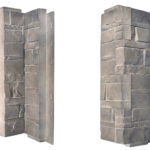 NOVISTONE DS Dry Stacked Stone Corners – Flint