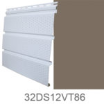 DuraSpan T4 VT Vented Siding Nutmeg .040 Premium Soffit (matte) Smooth