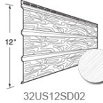 Universal Soffit T4 SD Solid Siding White Birch