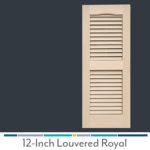 Perrenia Perrenia Traditional Open Louvered Shutter