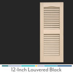 Perrenia Perrenia Traditional Open Louvered Shutter