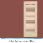 Perrenia Perrenia Traditional Open Louvered Shutter
