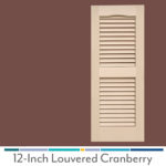 Perrenia Perrenia Traditional Open Louvered Shutter