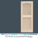 Perrenia Traditional Open Louvered Shutter