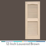Perrenia Perrenia Traditional Open Louvered Shutter