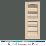 Perrenia Perrenia Traditional Open Louvered Shutter