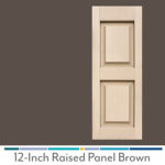 Perrenia Perrenia Colonial Raised Panel Shutter