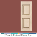 Perrenia Perrenia Colonial Raised Panel Shutter
