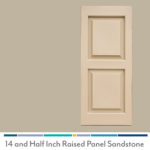 Perrenia Perrenia Colonial Raised Panel Shutter