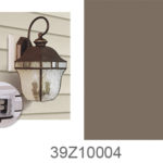 Perrenia Electrical Mount w/UL Box, Nutmeg