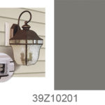Perrenia Electrical Mount w/UL Box, Graphite Gray