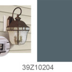 Perrenia Electrical Mount w/UL Box, Hampton Blue