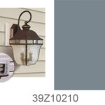 Perrenia Electrical Mount w/UL Box, Slate Blue