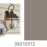 Perrenia Electrical Mount Pebble Clay w/UL Box