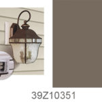 Perrenia Electrical Mount w/UL Box, Canyon Brown