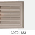Perrenia Square Gable Vent White Birch 15″x 15″ Square Gable Vent