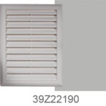 Perrenia Vertical Gable Vent Harbor Stone 15″ x 20″ Vertical Gable Vent
