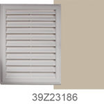 Perrenia Vertical Gable Vent Warm Sandalwood 20″ x 26″ Vertical Gable Vent