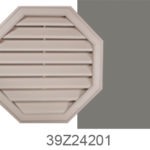 Perrenia Octagon Gable Vent Charcoal/Graphite Grey 20″ Octagon