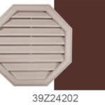 Perrenia Octagon Gable Vent Heritage Red 20″ Octagon