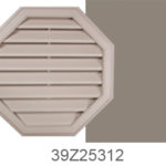 Perrenia Octagon Gable Vent Adobe Clay  16″ Octagon Gable Vent