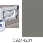 Perrenia Mini Mount Charcoal/Graphite Grey Recessed Mini